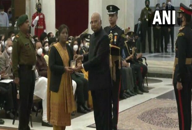 Sepoy Brajesh Kumar of Army's Punjab Regiment accorded Shaurya Chakra posthumously