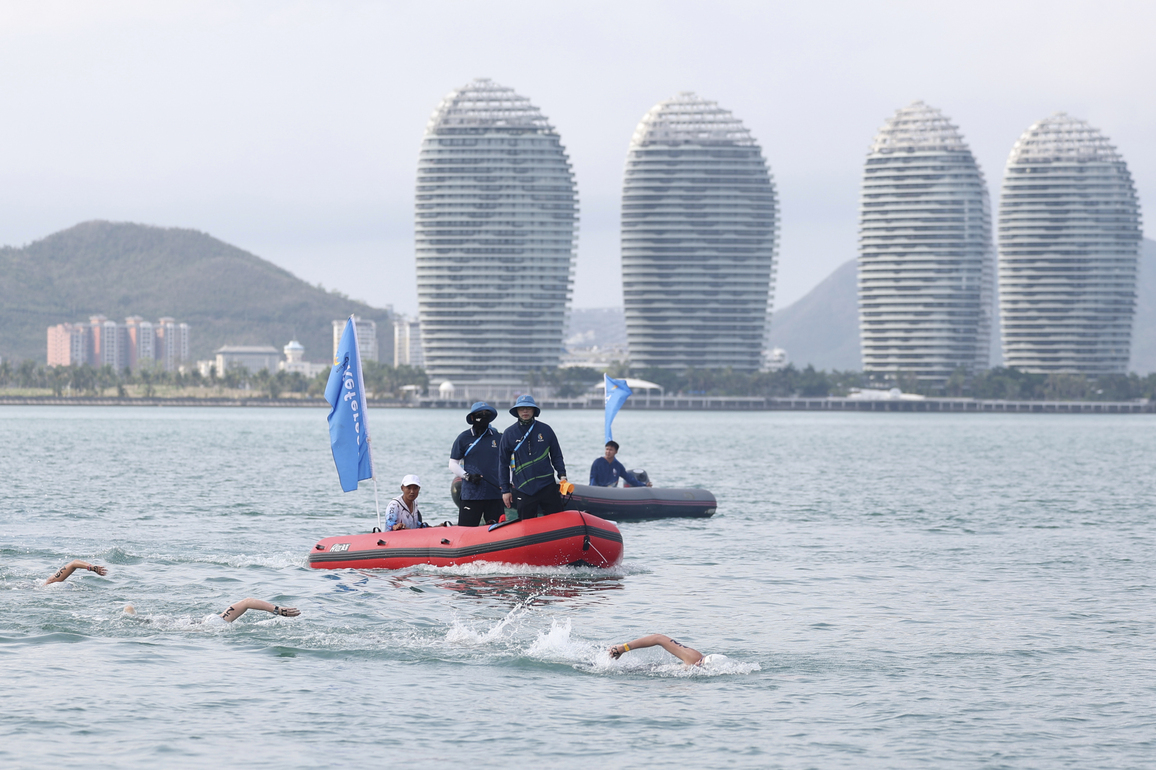 (SP)CHINA-HAINAN-SANYA-ASIAN BEACH GAMES-OPEN WATER SWIMMING (CN)