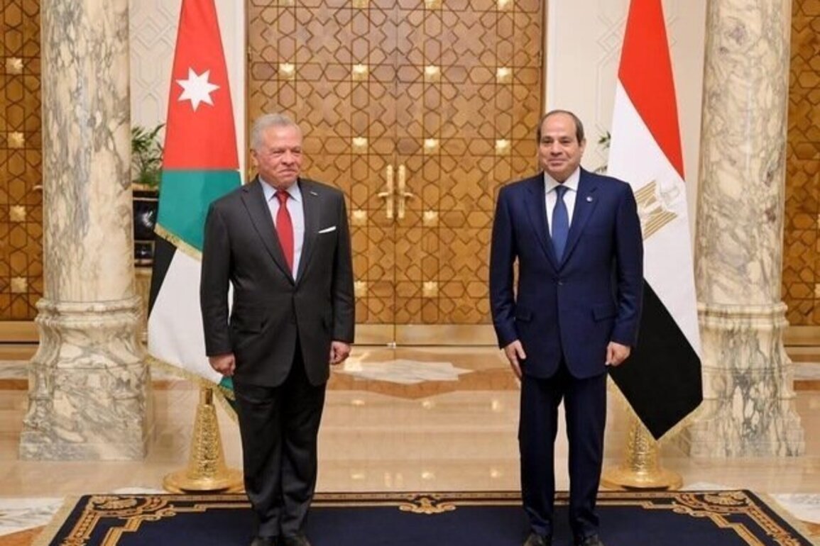 El Sisi, King Abdullah II stress Gaza ceasefire, reject displacement
