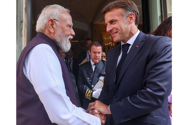 PM Modi, Macron exchange perspectives on Ukraine, West Asia conflicts