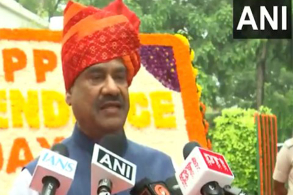 "Thousands of people made sacrifices and gave their lives," said Lok Sabha Speaker Om Birla on Independence Day