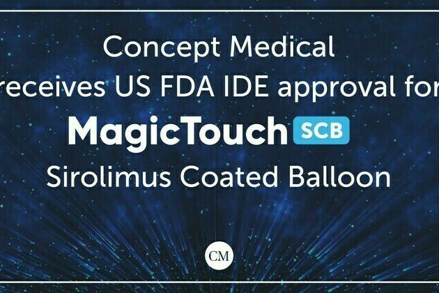 MagicTouch SCB receives IDE approval for In-Stent Restenosis indication