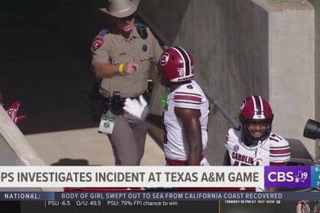 Gamecocks Oscar Adaway files complaint against trooper after Texas A&amp;M game