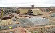 Wiluna plant refurbishment progress and fine ore stockpiles