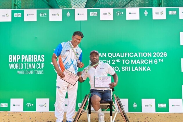 India clinch bronze at BNP Paribas Wheelchair Team Cup Qualifiers