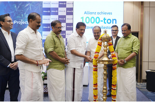 Allianz's CSR Project, Plastic Waste-Free Rivers in Thiruvananthapuram Crosses 1,000-Ton Recovery Milestone