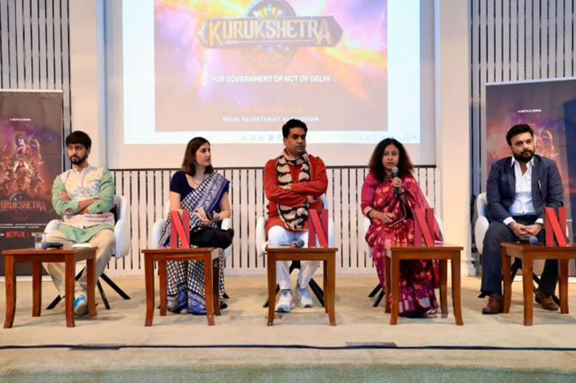 Animated mythology series 'Kurukshetra' screening held in Delhi, to stream from October 10