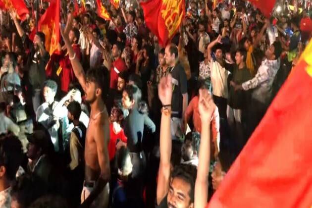 Bengaluru's sky glimmers with fireworks as fans celebrate RCB's maiden IPL trophy triumph