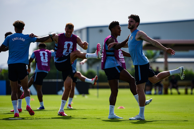 (SP)U.S.-MIAMI-FOOTBALL-FIFA WORLD CUP-TEAM ENGLAND-TRAINING