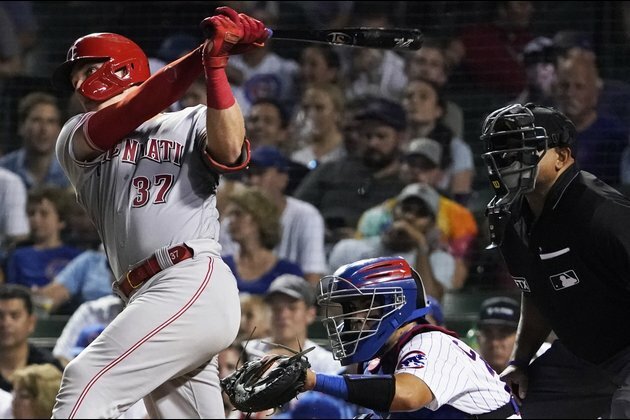 Joey Votto homers twice more as Reds roll over Cubs