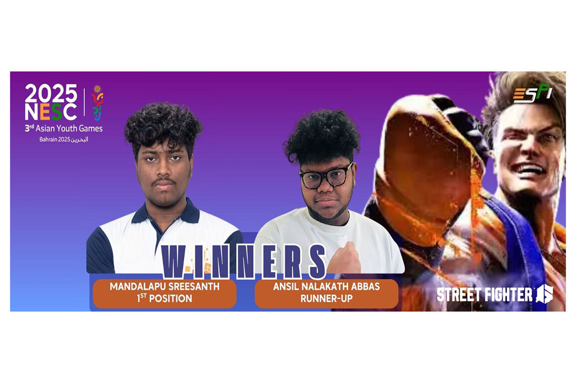 Mandalapu Sreesanth dominates Street Fighter 6 finale, secures main player spot for 3rd Asian Youth Games