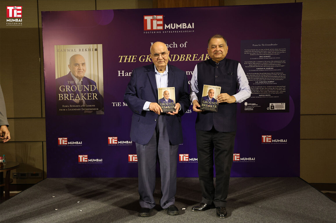 TiE Mumbai celebrates the launch of Kanwal Rekhi's Book - The Groundbreaker