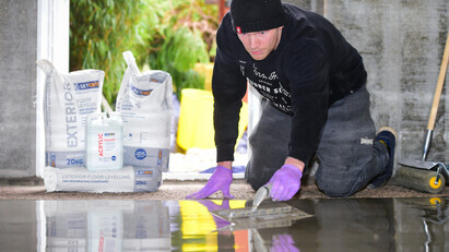 Setcrete Exterior Creates Showroom Finish for Workshop Floor