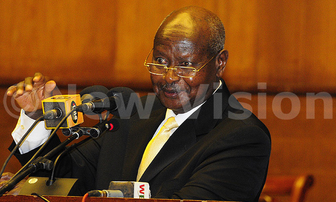I have no powers to release Besigye, says Museveni I have no powers to release Besigye, says Museveni