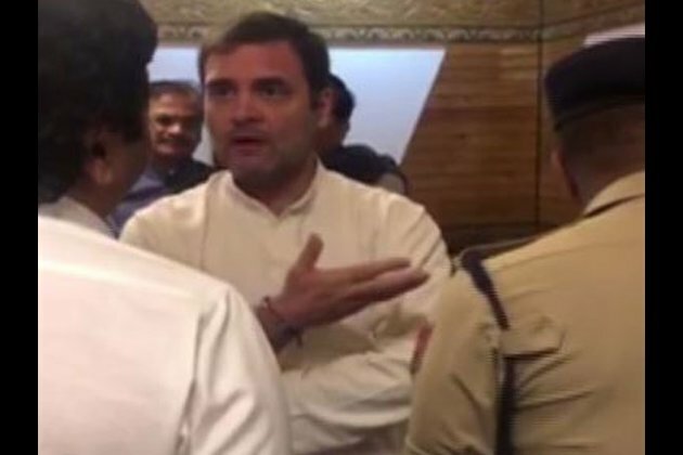 Video shows Rahul Gandhi persuading officials at J-K Airport