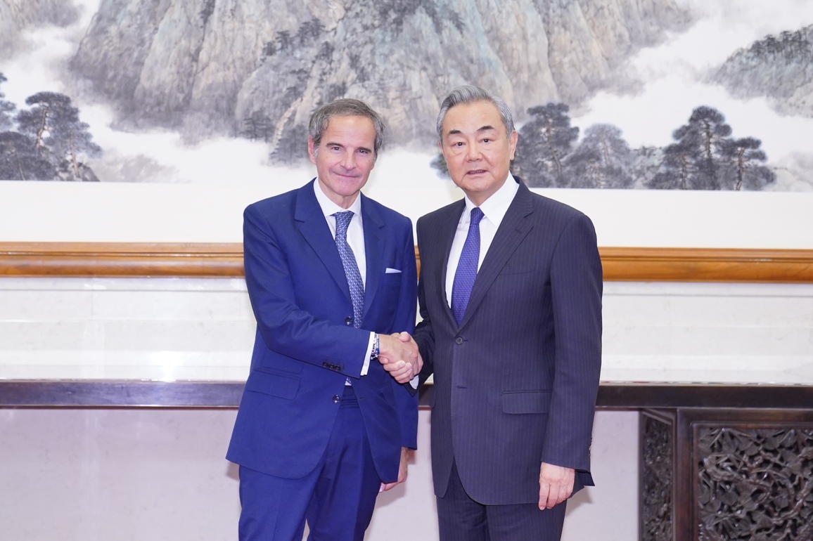 CHINA-BEIJING-WANG YI-IAEA DIRECTOR GENERAL-MEETING (CN)