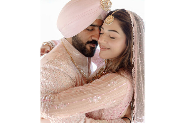 Actress Mehreen Pirzada ties the knot in Himachal Pradesh