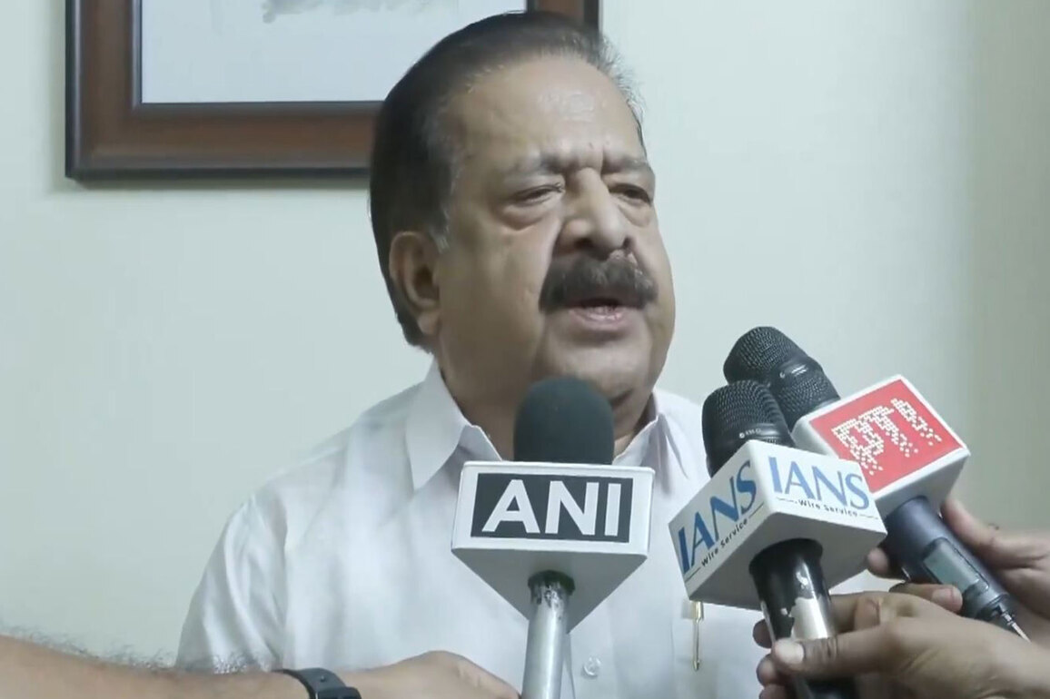 'Nobody informed us about ED raid on Vijayan's residence': Keralam Home Minister Chennithala