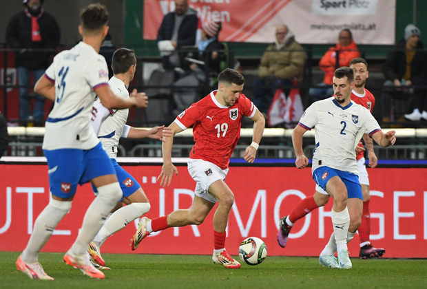 (SP)AUSTRIA-VIENNA-UEFA-NATIONS LEAGUE-AUSTRIA VS SERBIA