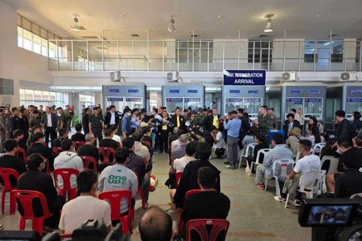THAILAND-TAK-MYANMAR-HUMAN TRAFFICKING-HANDOVER