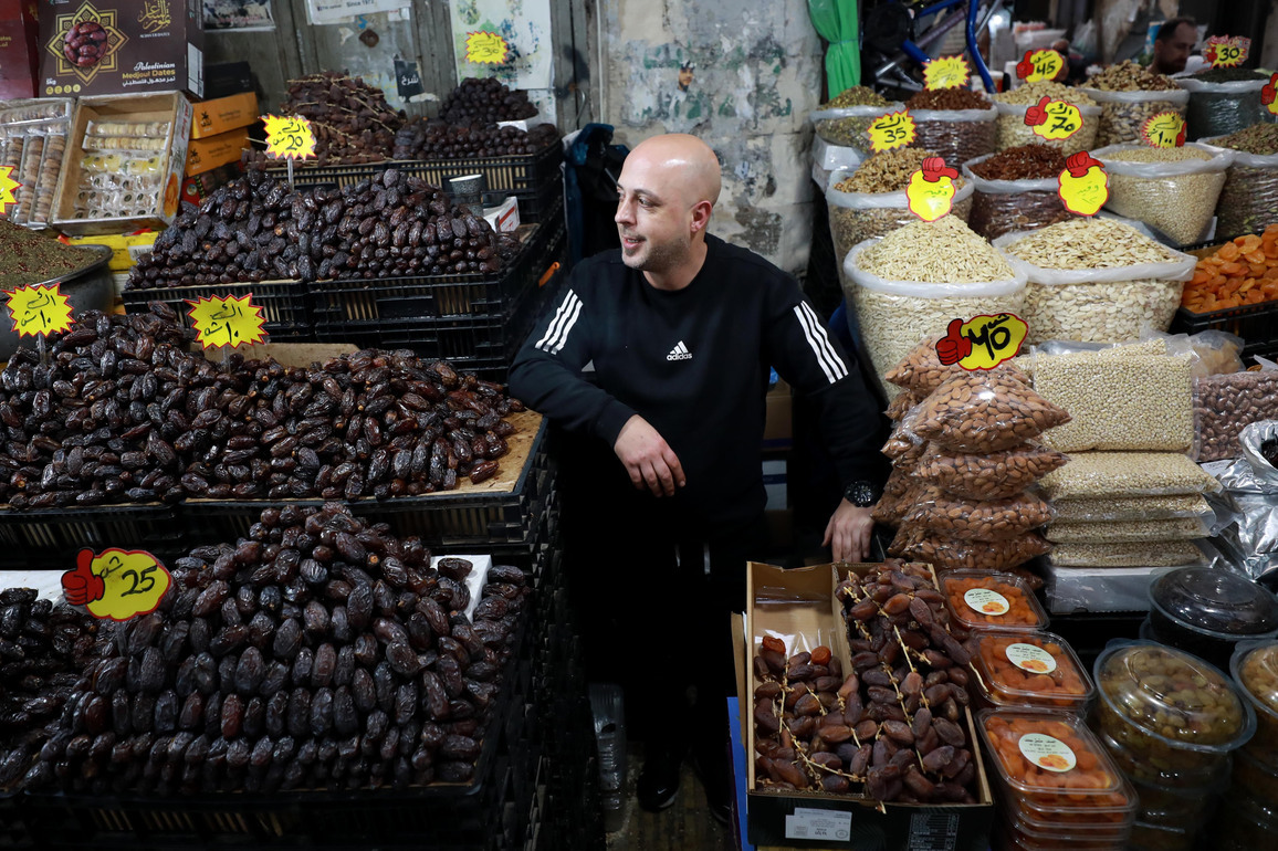 MIDEAST-WEST BANK-NABLUS-MARKET