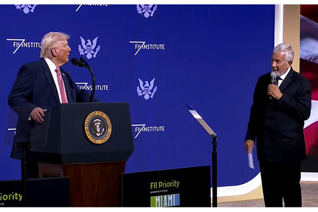 "Would love my legacy to be made as a great peacemaker": says US President Trump