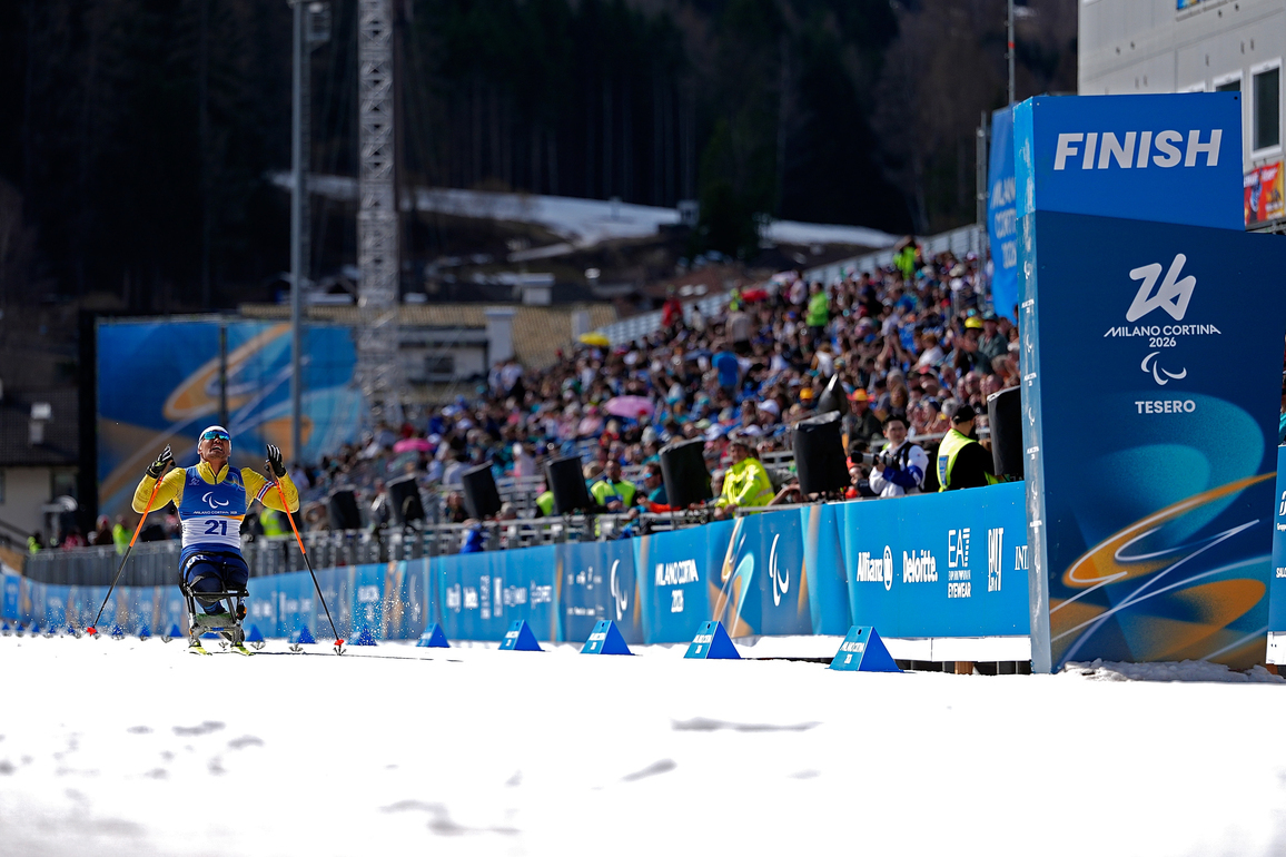 (SP)ITALY-TESERO-PARALYMPIC WINTER GAMES-PARA BIATHLON-MEN'S SPRINT PURSUIT SITTING