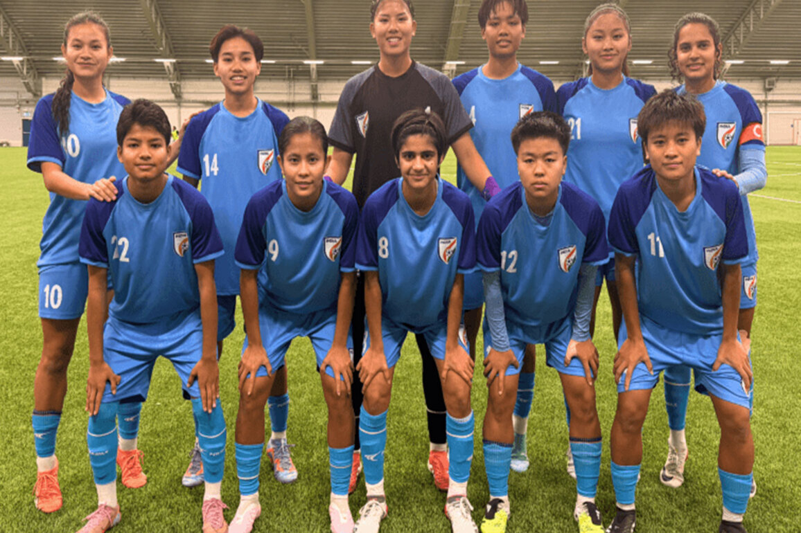India U20 women score five against Swedish club Alvsjo AIK