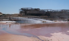 The SlurryBlaster hydro mining equipment solution in operation at a copper mine in the DRC