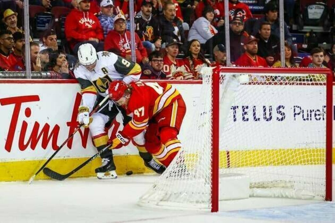 Flames-Golden Knights showcasing tale of 2 starts