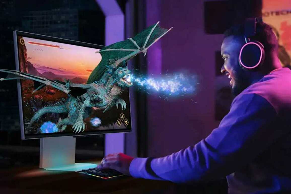 Hands-on- Samsung's new glasses-free 3D and 4K OLED gaming monitors