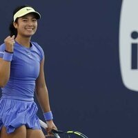Alexandra Eala fights for victory during rain-soaked day in Rome