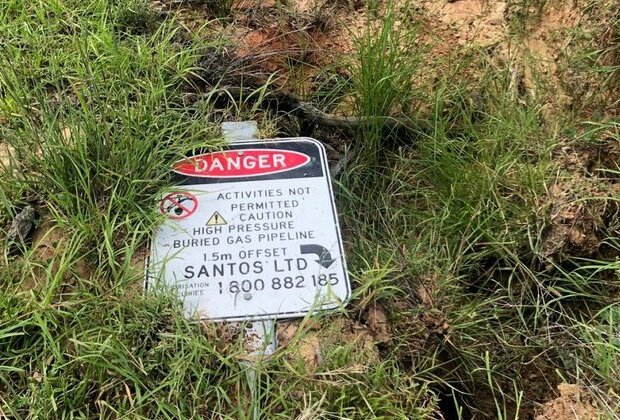 Santos Fairview gasfield problem audit and cracks appear at Narrabri