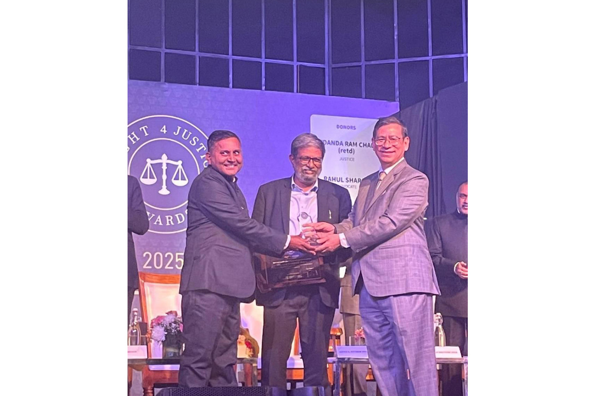 Justice Kotiswar Singh leads Fight 4 Justice Awards honouring India's unsung defenders of Constitution