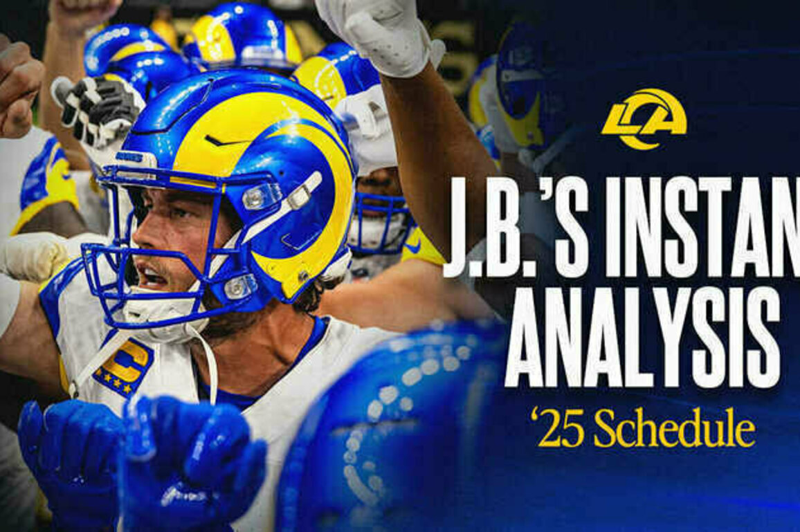 Rams' 2025 Schedule: Instant Analysis