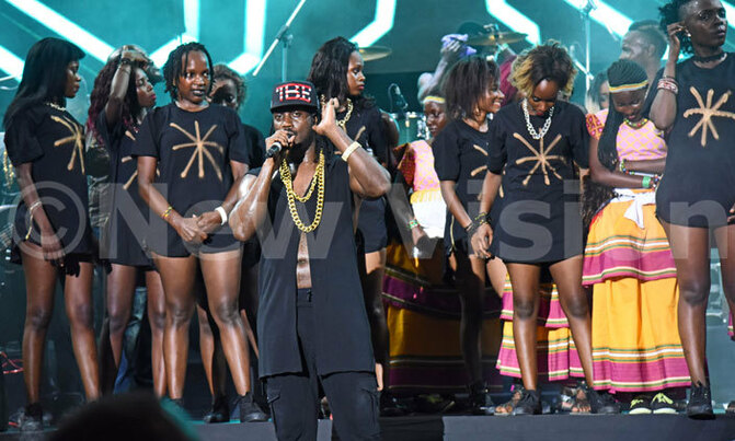 Museveni, Katumba grace Bebe Cool's concert Museveni, Katumba grace Bebe Cool's concert