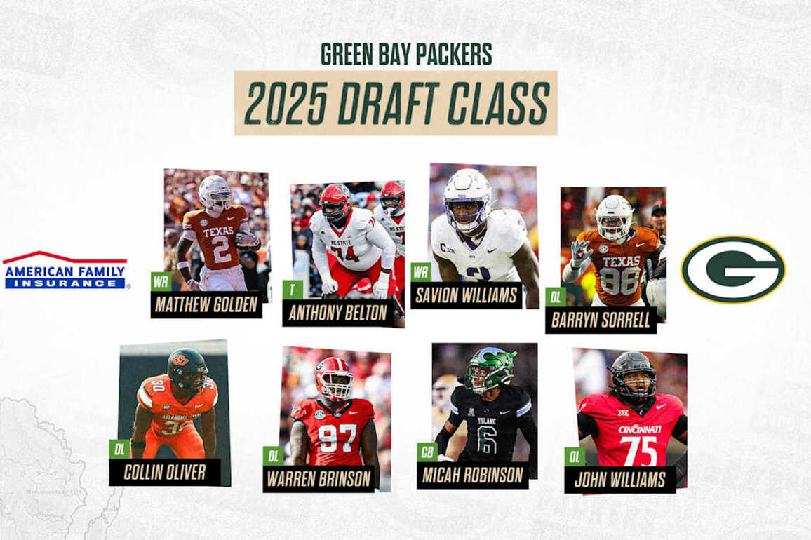 Variety is the spice of  this Packers draft class