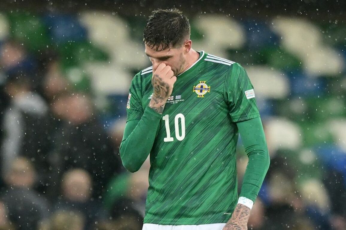 Kyle Lafferty at centre of match row as rival manager hits out