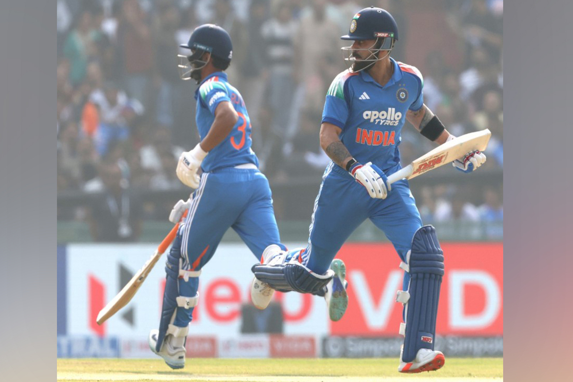 Virat's second successive ton, Ruturaj's maiden ODI century lift India to 358/5 against South Africa in Raipur