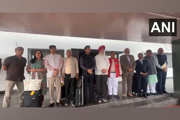 Indian parliamentary delegation led by Shrikant Shinde concludes four-nation tour, departs Liberia for India