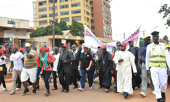 Martyrs Day buildup: Christians in 'Walk of Faith' Martyrs Day buildup: Christians in 'Walk of Faith'