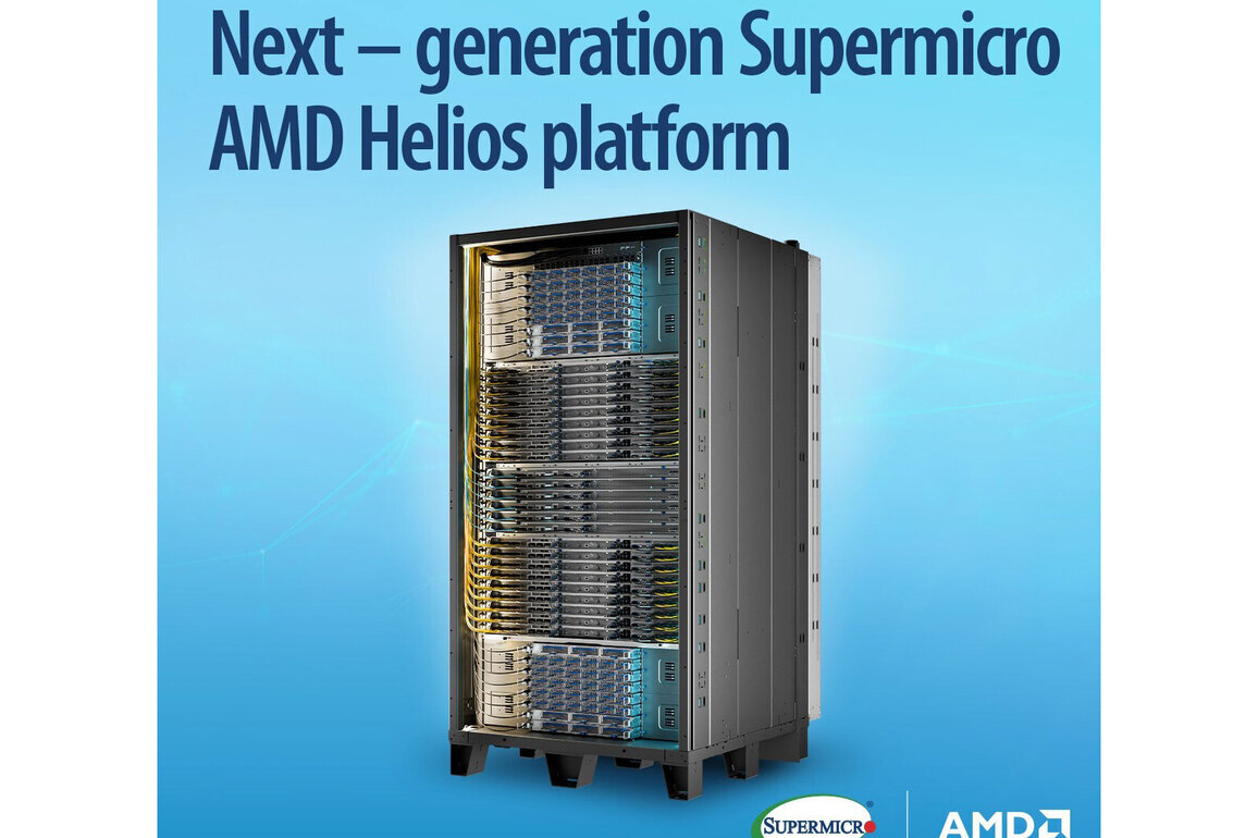Supermicro Expands Rack-Scale AI Leadership with AMD Helios Platform, Accelerating Deployment and Operational Efficiency