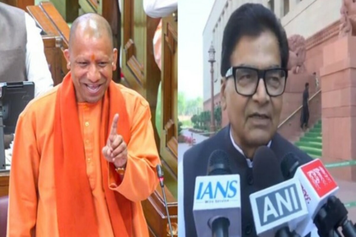 Yogi Adityanath hits out at Ram Gopal Yadav over his "casteist" remarks on Wing Commander Vyomika Singh