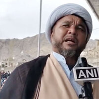 Leh protesters rally in support of Iran, Ayatollah Khamenei