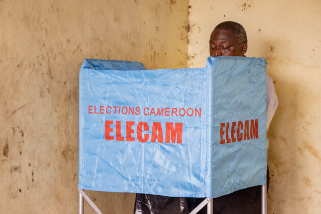 CAMEROON-PRESIDENTIAL ELECTION-VOTING