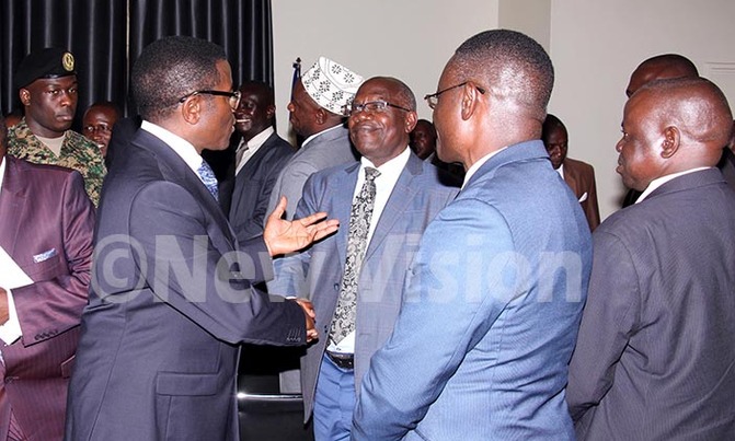 Katikkiro warns County chiefs on partisan politics Katikkiro warns County chiefs on partisan politics