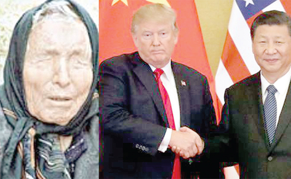 Baba eyalagudde Trump. Trump ne Pulezidenti wa China Xi Jinping. Baba eyalagudde Trump. Trump ne Pulezidenti wa China Xi Jinping.