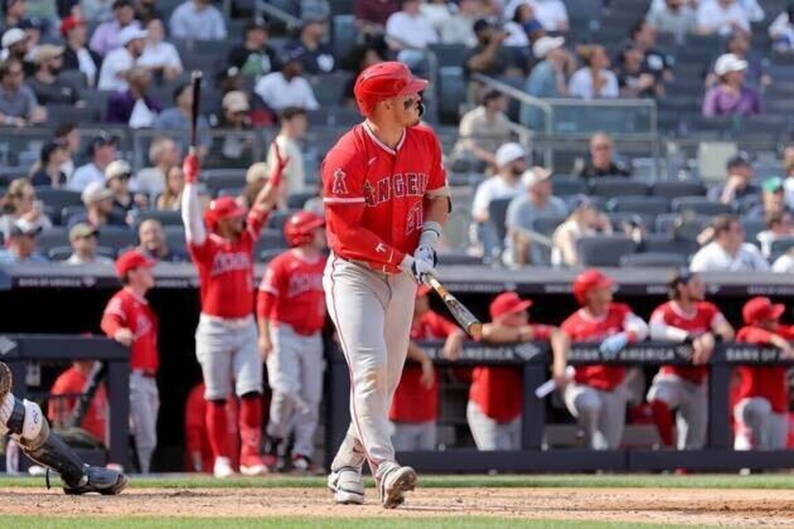 Mike Trout hits 5th HR of series as Angels roll past Yankees