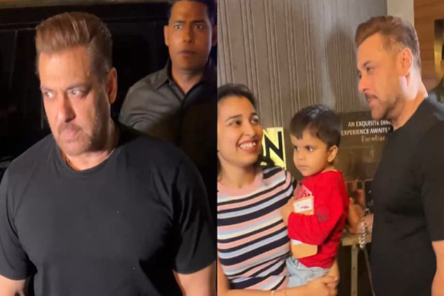 Salman Khan attends Sangeeta Bijlani's birthday bash in Mumbai, shares a moment with young fan