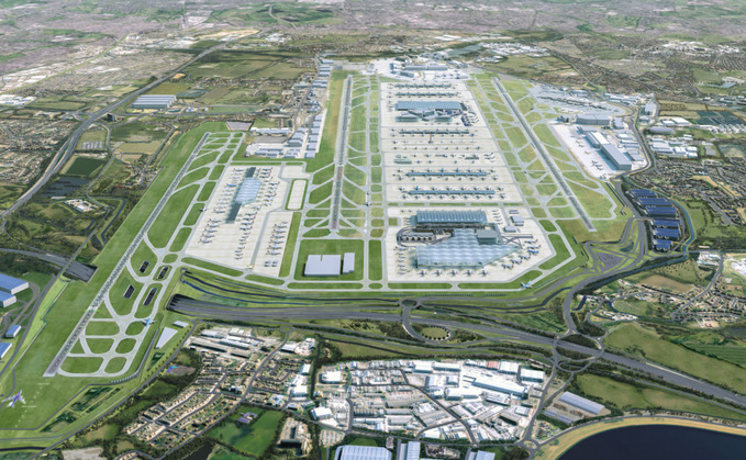 Artist impression of the third runway plan | Credit: Heathrow Airport Artist impression of the third runway plan | Credit: Heathrow Airport